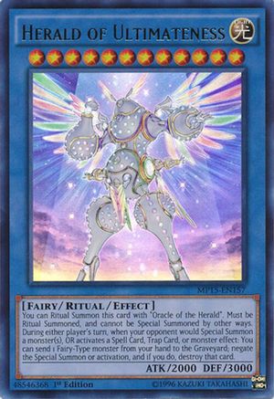 Herald of Ultimateness (MP15-EN157) - 2015 Mega-Tins Mega Pack 1st Edition