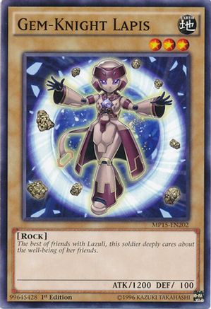 Gem-Knight Lapis (MP15-EN202) - 2015 Mega-Tins Mega Pack 1st Edition