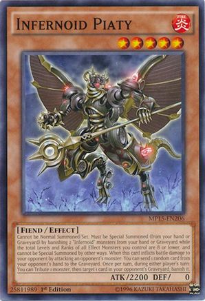 Infernoid Piaty (MP15-EN206) - 2015 Mega-Tins Mega Pack 1st Edition