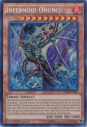 Infernoid Onuncu (MP15-EN209) - 2015 Mega-Tins Mega Pack 1st Edition
