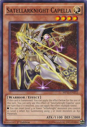 Satellarknight Capella (MP15-EN212) - 2015 Mega-Tins Mega Pack 1st Edition