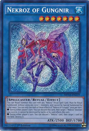 Nekroz of Gungnir (MP15-EN219) - 2015 Mega-Tins Mega Pack 1st Edition