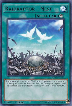 Raidraptor - Nest (MP15-EN227) - 2015 Mega-Tins Mega Pack 1st Edition