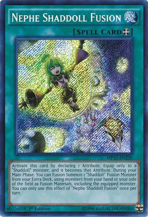 Nephe Shaddoll Fusion (MP15-EN230) - 2015 Mega-Tins Mega Pack 1st Edition