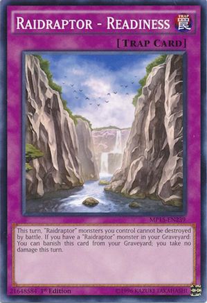Raidraptor - Readiness (MP15-EN239) - 2015 Mega-Tins Mega Pack 1st Edition