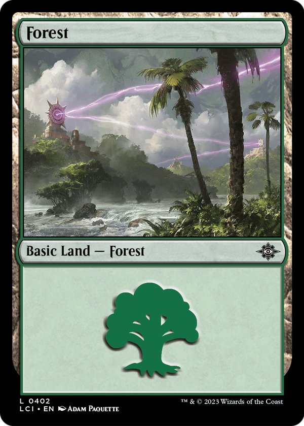 Forest (0402) (LCI-402) - The Lost Caverns of Ixalan Foil