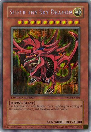 Slifer the Sky Dragon (YMA-EN001) - Yu-Gi-Oh! The Movie Ani-Manga Promo Limited