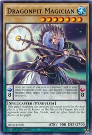 Dragonpit Magician (SDMP-EN002) - Structure Deck: Master of Pendulum 1st Edition