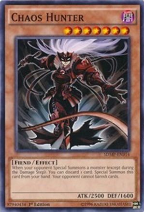 Chaos Hunter (SDMP-EN014) - Structure Deck: Master of Pendulum 1st Edition