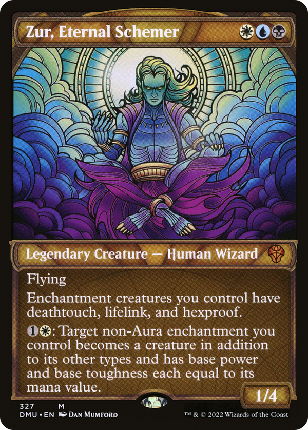 Zur, Eternal Schemer (Showcase) (DMU-327) - Dominaria United: (Showcase)