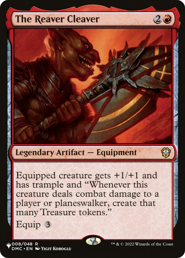 The Reaver Cleaver (LIST-DMC-8) - The List
