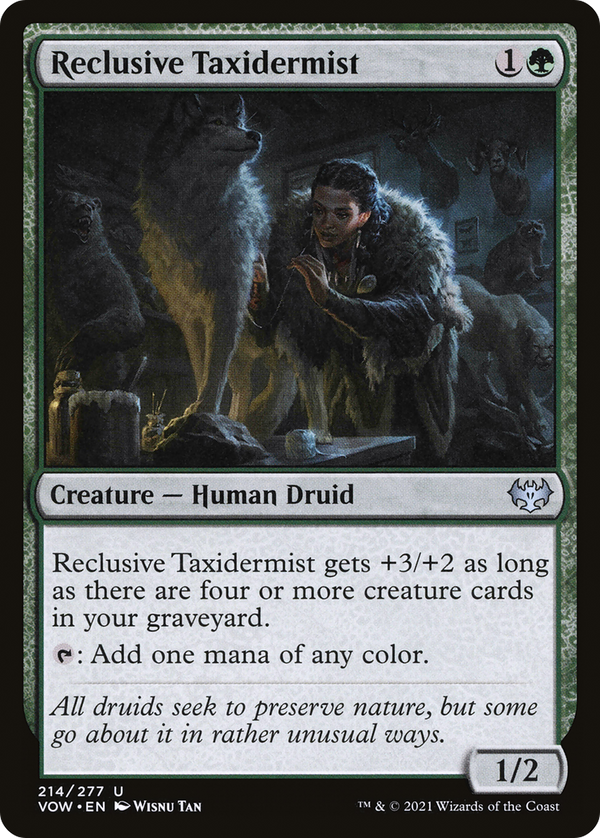 Reclusive Taxidermist (VOW-214) - Innistrad: Crimson Vow
