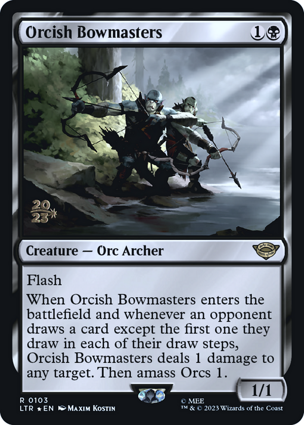 Orcish Bowmasters (PRE-103) - Tales of Middle-earth Promos Foil