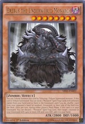 Erebus the Underworld Monarch (SR01-EN001) - Structure Deck: Emperor of Darkness Unlimited