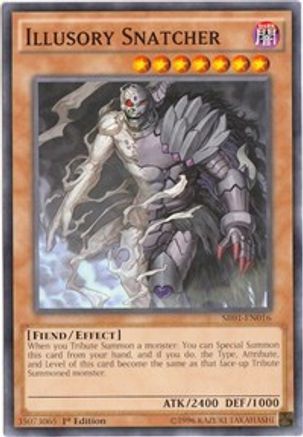 Illusory Snatcher (SR01-EN016) - Structure Deck: Emperor of Darkness 1st Edition