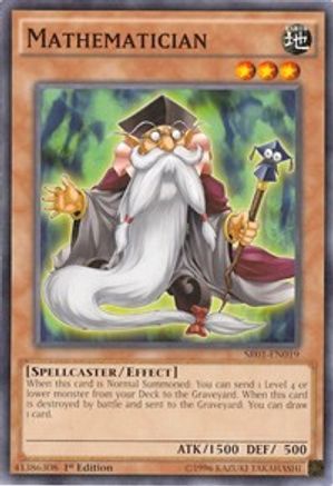 Mathematician (SR01-EN019) - Structure Deck: Emperor of Darkness 1st Edition