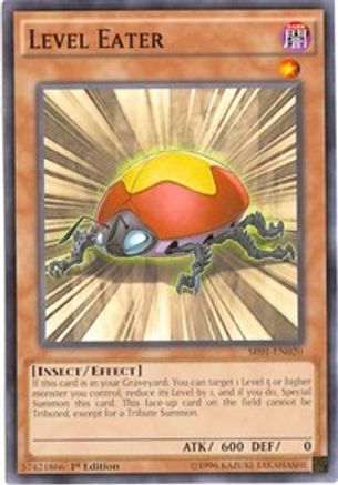 Level Eater (SR01-EN020) - Structure Deck: Emperor of Darkness 1st Edition