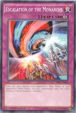 Escalation of the Monarchs (SR01-EN036) - Structure Deck: Emperor of Darkness 1st Edition