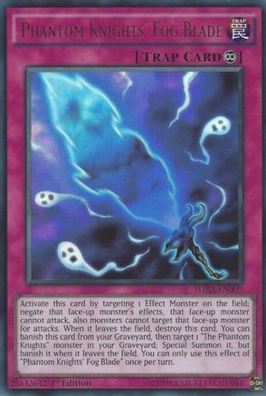 Phantom Knights' Fog Blade (WIRA-EN009) - Wing Raiders 1st Edition