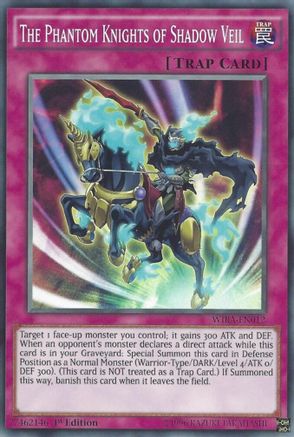 The Phantom Knights of Shadow Veil (WIRA-EN012) - Wing Raiders 1st Edition