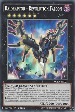 Raidraptor - Revolution Falcon (WIRA-EN023) - Wing Raiders 1st Edition