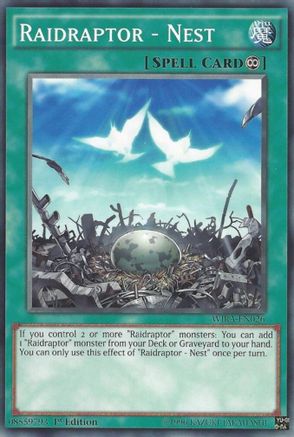 Raidraptor - Nest (WIRA-EN026) - Wing Raiders 1st Edition