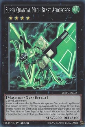 Super Quantal Mech Beast Aeroboros (WIRA-EN035) - Wing Raiders 1st Edition