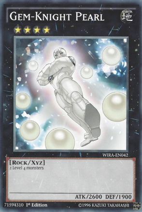 Gem-Knight Pearl (WIRA-EN042) - Wing Raiders 1st Edition