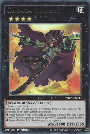 Gagaga Cowboy (WIRA-EN043) - Wing Raiders 1st Edition