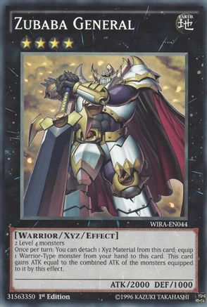 Zubaba General (WIRA-EN044) - Wing Raiders 1st Edition