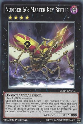 Number 66: Master Key Beetle (WIRA-EN045) - Wing Raiders 1st Edition