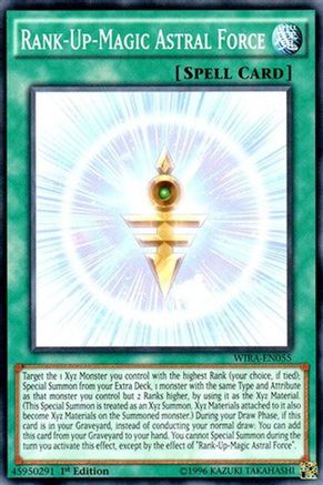 Rank-Up-Magic Astral Force (WIRA-EN055) - Wing Raiders 1st Edition