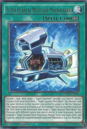 Super Quantal Mech Ship Magnacarrier (WIRA-EN038) - Wing Raiders 1st Edition