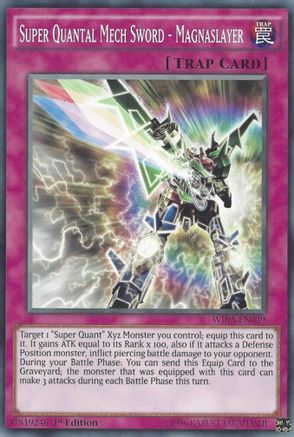 Super Quantal Mech Sword - Magnaslayer (WIRA-EN039) - Wing Raiders 1st Edition