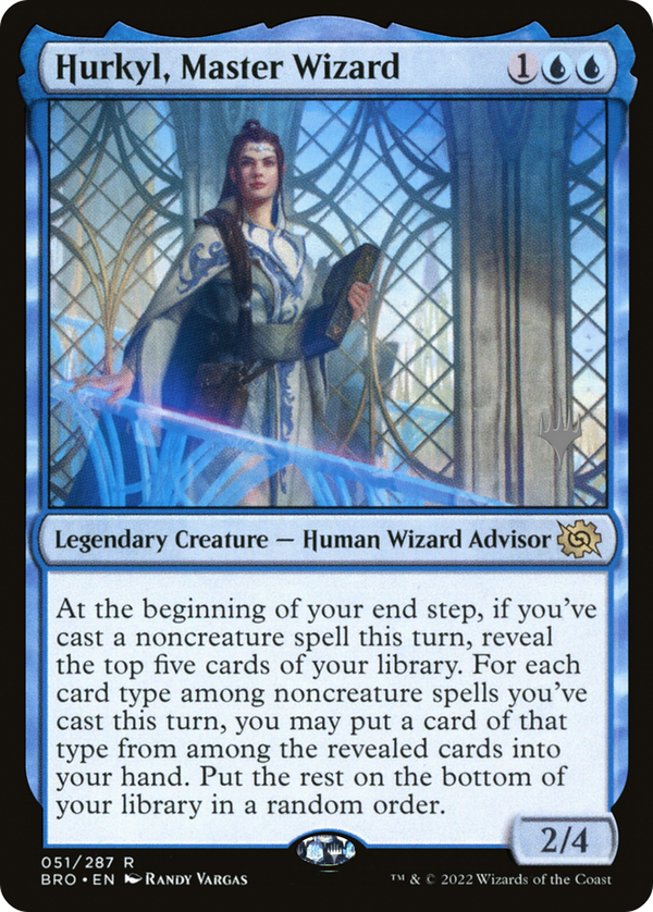 Hurkyl, Master Wizard (PPBRO-051) - The Brothers' War Promos Foil