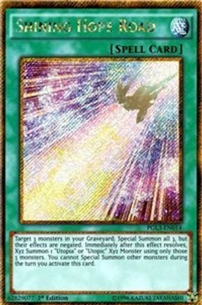 Shining Hope Road (PGL3-EN014) - Premium Gold: Infinite Gold 1st Edition