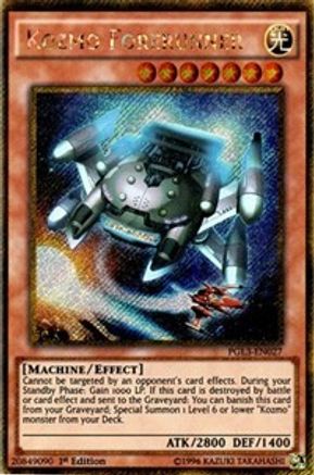 Kozmo Forerunner (PGL3-EN027) - Premium Gold: Infinite Gold 1st Edition