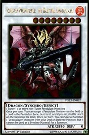 Ignister Prominence, the Blasting Dracoslayer (PGL3-EN062) - Premium Gold: Infinite Gold 1st Edition