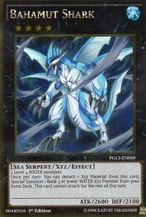 Bahamut Shark (PGL3-EN069) - Premium Gold: Infinite Gold 1st Edition