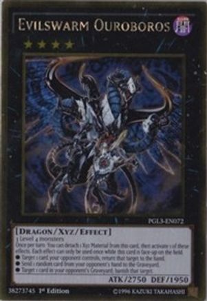Evilswarm Ouroboros (PGL3-EN072) - Premium Gold: Infinite Gold 1st Edition
