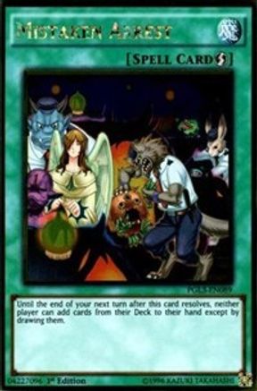 Mistaken Arrest (PGL3-EN089) - Premium Gold: Infinite Gold 1st Edition
