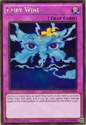 Fairy Wind (PGL3-EN094) - Premium Gold: Infinite Gold 1st Edition