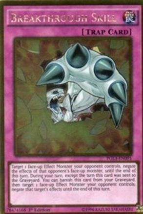 Breakthrough Skill (PGL3-EN095) - Premium Gold: Infinite Gold 1st Edition