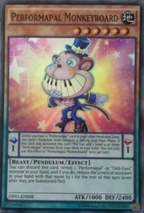 Performapal Monkeyboard (OP01-EN008) - OTS Tournament Pack 1 Unlimited