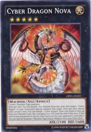 Cyber Dragon Nova (OP01-EN021) - OTS Tournament Pack 1 Unlimited