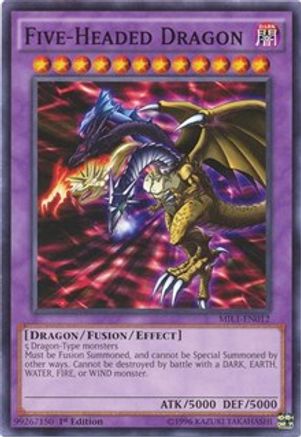Five-Headed Dragon (MIL1-EN012) - Millennium Pack 1st Edition