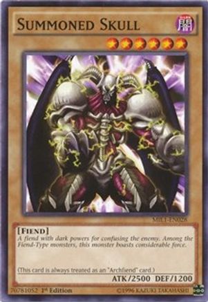 Summoned Skull (MIL1-EN028) - Millennium Pack 1st Edition