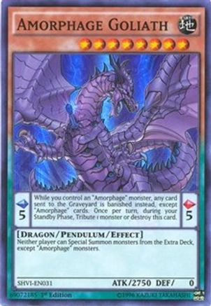 Amorphage Goliath (SHVI-EN031) - Shining Victories 1st Edition