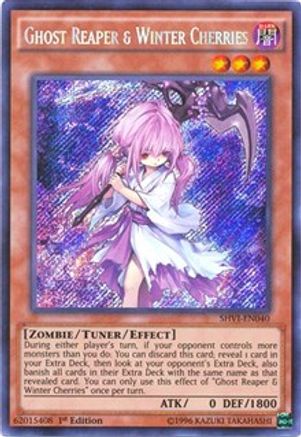 Ghost Reaper & Winter Cherries (SHVI-EN040) - Shining Victories 1st Edition