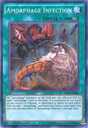 Amorphage Infection (SHVI-EN063) - Shining Victories 1st Edition